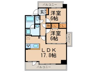 CHAYAGASAKA　RIZEマンションの物件間取画像